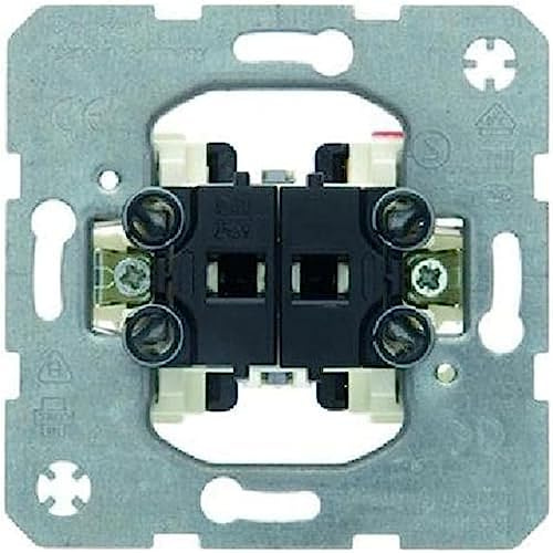 JALOUSIEN SERIEN SCHALTER BERKER 303520, Metallisch