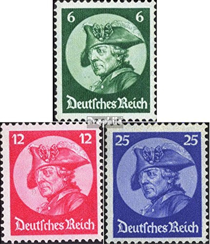 Prophila Collection Deutsches Reich 479-481 (kompl.Ausg.) mit Falz 1933 Friedrich II (Briefmarken für Sammler)