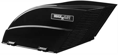MAXXAIR FANMATE 00-955002 Fan/Vent Cover with EZ Clip Hardware, Constant Airflow, Super Tough, Black