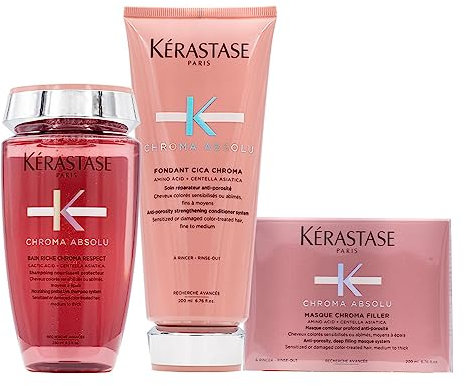 Kerastase Chroma Absolu Shampoo250ml Conditioner200ml Mask200ml