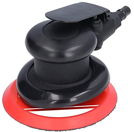 CUEI Lijadora Orbital Aleatoria de Aire, Lijadora de Palma Neumática de Velocidad Variable de 12000 RPM, Pulidora de Lijadora de Automóvil, para Trabajos de Carrocería de Automóviles, Carpintería