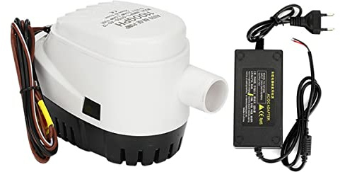Bomba Sumergible 750GPH/1100GPH Automática de Sentina para Botes - Eléctrica de Agua Pequeña 12V - Achique para Barco (Color: 750GPH, Tamaño: 12V-220V)