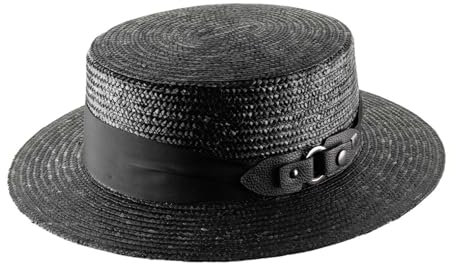 B Couture - Boater Kreissäge Strohhut Gemma - Size 59 cm