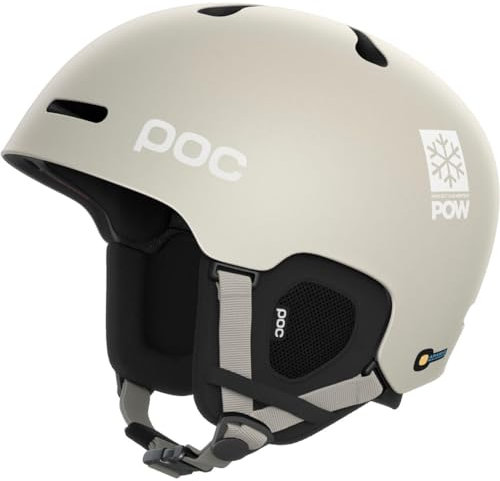 POC Unisex – Erwachsene MIPS Pow Jj Skihelm, Mineral Grey Matte, XS-S