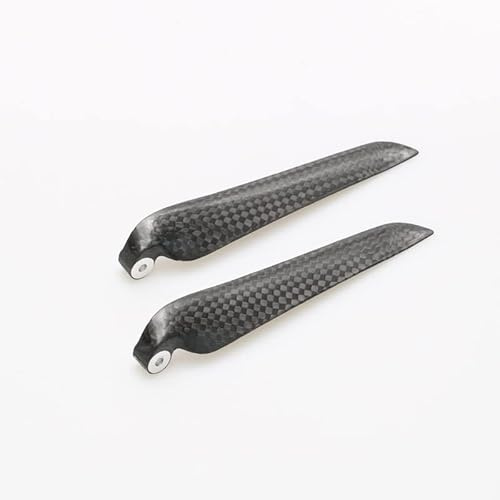 VERBANA 1 Pair RC Airplane 10-13inch Carbon Fiber Folding Paddle 10x6 11x6 12x6 13x6 Foldable Propeller Part for RC Airplane Plane Fixed-Wing Glider Spare Part (Color : 1pair 12x6)