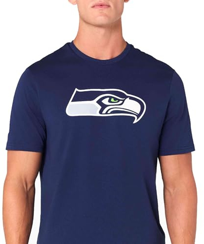 New Era NFL T-shirt amerikansk fotboll T-shirt laglogotyp T-shirt för fans sport