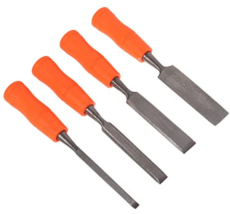 4 cinceles afilados, cinceles for trabajar la madera, herramientas for artistas for tallar madera, gubia for madera, cincel de 1,5 mm, cincel curvo, cinceles for tallar artesanías, herramientas de per
