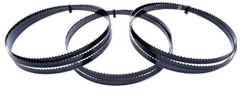 JOLGRDWS 3 Hojas de Sierra de Cinta de 2240 mm, 16 mm, 0,65 mm, 4 TPI, Hojas de Sierra de Cinta for Madera de 2240 mm