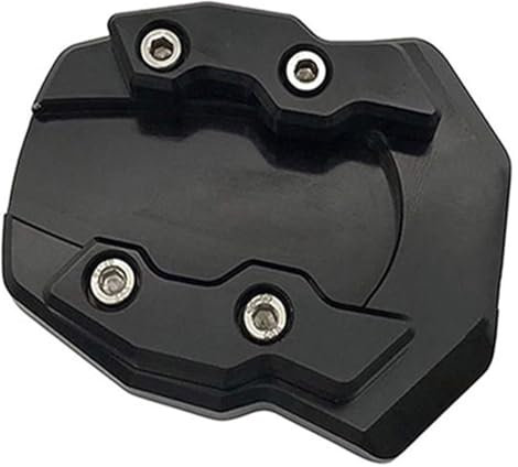 Ständerpolster Für Y&amaha Für Aerox 155 NVX 155 NVX 150 NVX 125 2015-2020 Motorrad-Seitenständerpolster Kickstand Vergrößern Stützplatten Seitenständer(Schwarz)