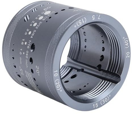 Aircatore dello Strumento di Saldatura TIG, Slot di Taglio Multiplo 6 48 Fori Compatibili con Strumenti Rotanti, Lega di Alluminio e Materiale in Acciaio di Tungsteno per