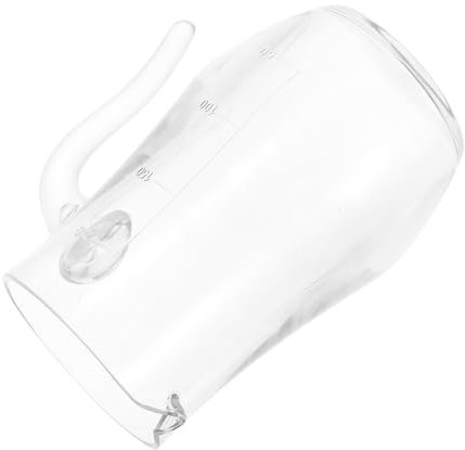 Alipis Decanter per Vino in Acrilico Dispenser Trasparente con Scala di Misurazione Caraffa per Vino Bianco e Rosso Accessorio da Bar Versatile per Cucina