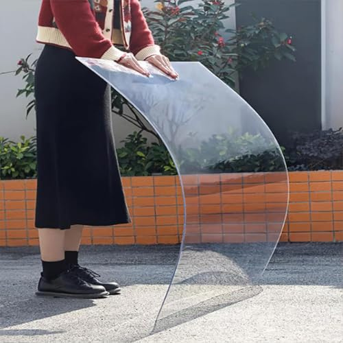 Clear Acrylic Perspex Plastic Sheet Greenhouse Sheet for Replacement | Roofing Sheet 1.2mm Panel Easy to Bend & Cut,UV Resistant Multipurpose Crafting DIY and Greenhouse Canopy Window Awning