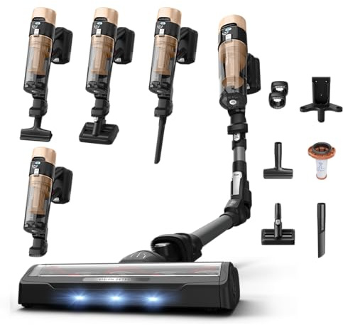 Rowenta X-Force Flex 9.80, Aspiradora Escoba Sin Cable, Acc Mascotas