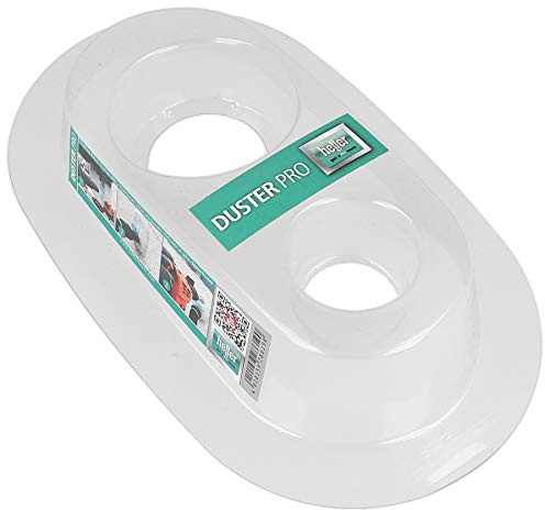 Heller Tools 3604 Duster Pro dammskyddstillbehör för att undvika damm, grön – genomskinlig