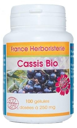 France Herboristerie GELULES Cassis Feuille - dosées à 250 MG