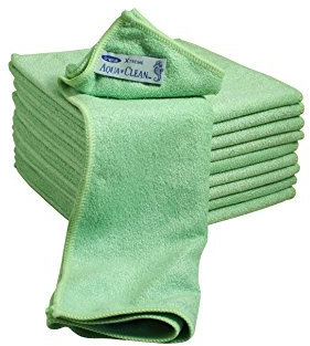 AQUA CLEAN - Direkt vom Hersteller AQUA CLEAN Mikrofaser X-Treme Tücher 10er Set Grün