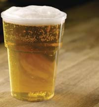 Clear Plastic Pint Cups Disposable Beer Glasses Tumblers