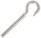 M8 Hook Bolt 304 Stainless Steel Ring Screw High Hardness Steel Hook Bolt Hanging Item Heavy Duty Screw Hook 5PCS