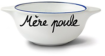 Véritable bol breton en faïence de Pornic - Mère Poule