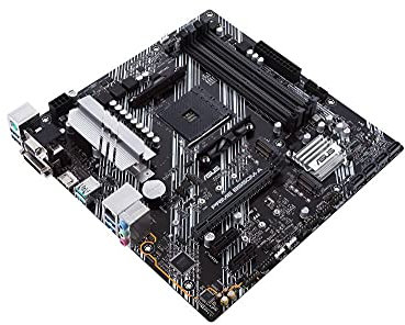 ADMI CPU Motherboard Bundle: AMD Ryzen 7 5700G 8 Core 4.6GHz Boost CPU, ASUS PRIME B550M-A mATX dual M.2, PCIe 4.0 mATX Motherboard, 16GB 3200Mhz RAM Pre-installed