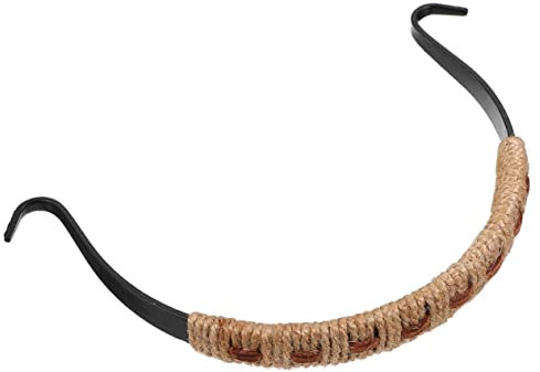 TOPBATHY Praktischer Kesselgriff aus Eisen und Suede Leder für Teekannen