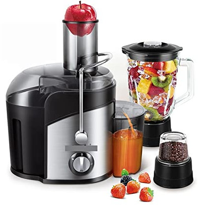 NSTVVEE Spremiagrumi 800W Frullatore Estrattore Macchina Cucina Domestica Anguria Spremiagrumi (Juicer E)