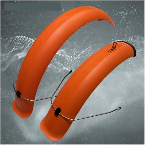 Schutzbleche Fahrrad-Schutzblechsatz 20x4,0 Zoll breit, vorne und hinten, Kotflügel for Offroad-Fat Tire Bikes, Flügel, vollständige Abdeckung, Fatbike-Schutzblech aus Kunststoff FüR Mountainbike City