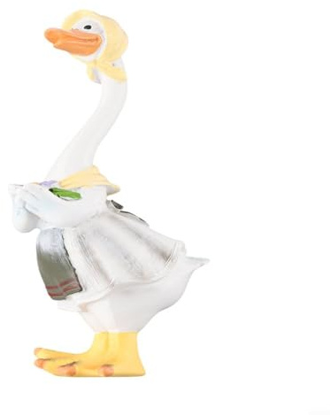 zeroupshop Garden Decor Resin Duck Ornaments, Gardener Couple Statues For Landscape Lawn, Outdoor Decorative Figurines, Duck for SCULPTURE Garden Ornaments Outdoor Decor (1 PCS B)