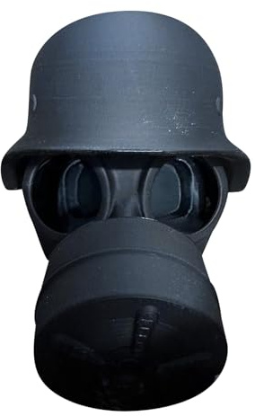 Abdeckkappe für Anhängerkupplung,Universal-Steckerkappen für Deichselanhänger,Witzige Staubschutzkappen für Anhängerkupplung,Abdeckkappen für Anhängerkupplung in Form von Helmen und Gasmasken (A)