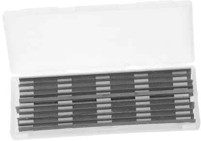 Lurrose 10pièces Lot De Lames Électriques Pour Rabot De Précision Acier Rapide Pour Outils De Travail Du Bois Accessoires De Rabotage Jetables