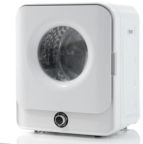 ECLIVON Secadora de Evacuación 4,5 kg, 5 Programas, 830 W, Blanco