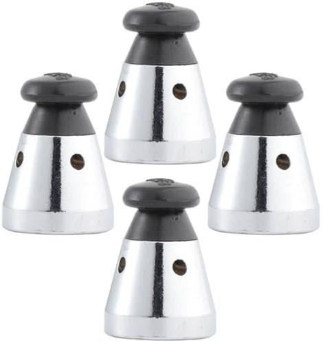 INOOMP 4Pcs Pressure Cooker Relief Jigger Valve 80Kpa Pressure Limiting Safety Exhaust Valve Replacement for Universal Accessories