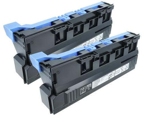 vhbw 2x Waste Toner Container Replacement for Konica Minolta WX-105, A8JJ-WY1 for Laser Printers