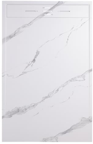 Essebagno - Plato de resina (120 x 90 cm), color blanco