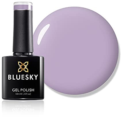 Bluesky Gel Nail Polish, Nude Stone A090, Light, Pink, Pretty, Long Lasting, Chip Resistant, 10 ml (Requires Drying Under UV LED Lamp)