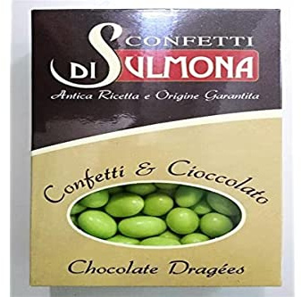 Confetti di Sulmona Ciocomandorla Verde Doppio Cioccolato - 500 gr