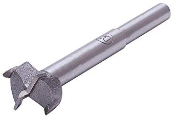 Utoolmart Forstner Holzbohrer 20 mm Durchmesser Hartmetallspitze Professionelle Holzbearbeitung Lochöffner Power Rotationsschneider 80 mm Länge Grau für Scharniersperrholz MDF CNC-Werkzeug 2St