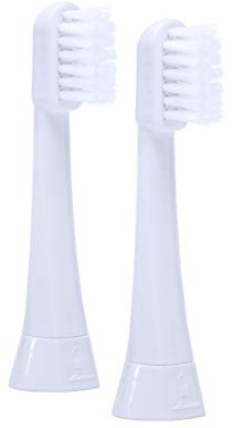 2x Megasonex Bürstenköpfe flat soft