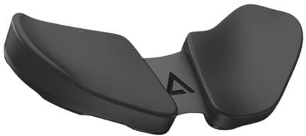 DELTAHUB Carpio 2.0 - ergonomische Handgelenkauflage für Rechtshänder, Handgelenkstütze bei Benutzung der PC-Maus, Reduziert Überstreckung Ermüdung & Handgelenkschmerz leichtes Gleiten - Small/Schwarz