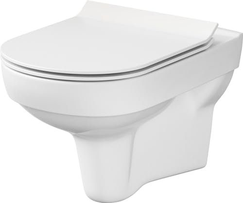 Primaster Wand Hänge WC Klea Spülrandlos Toilette Hängend Klo Tiefspüler
