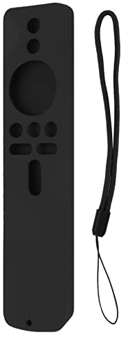 Funda Protectora de Silicona para el Hogar para Xiaomi TV Stick 4K Cubierta de Control Remoto Lavable Accesorios de Televisión con Correa de Mano(1#)
