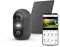 Garza Smart - Cámara de Vigilancia Solar Inalámbrica e Inteligente 1080p (HD) con Detector de Movimiento, Visión Nocturna a color, IP Wifi (2.4 Ghz), Control Remoto por app