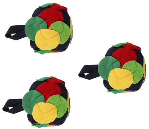Angoily 3stücke Schnüffelball Für Hunde Interaktives Kauspielzeug Aus Lebensmittelechtem Material Fördert Die Futteraufnahme Und Trainiert Geruchssinn Für Kleine Und Mittelgroße