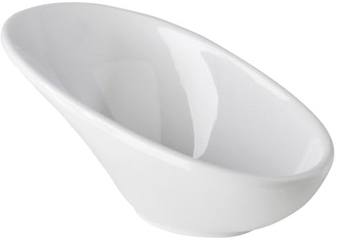 APS 79040 Friendly - Cuenco para aperitivos (plástico reciclado), 11,5 x 6 cm, altura 5,5 cm, 0,04 litros, color blanco