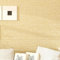 HANGJINLI Tapete Vliestapete Gelb einfache Farbe Edle Farben Textil-Optik Modern Unitapete Strukturtapete (0.53x9.5m)