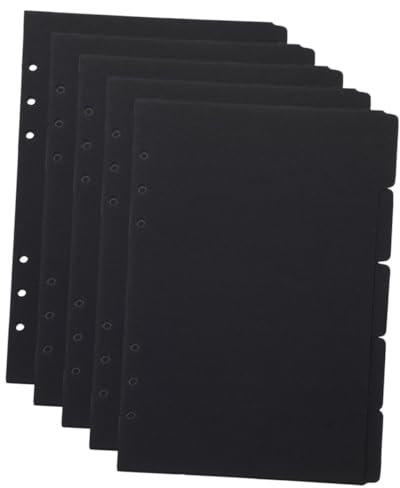 Gogogmee 5stücke Haftnotizregister Aus Papier Inklusive Haftnotizteiler Registerordner Aktenteiler Register Für Ordner Papierteiler Loseblatt-seitenmarkierungen Notizblockmarkierungen Seite