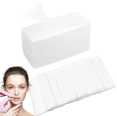 Strisce Depilatorie 600 Pezzi Strisce per Ceretta di Carta Non Tessuto per Cera Calda e Pasta di Zucchero, per Gambe, Braccia, Ascelle e Zona Bikini