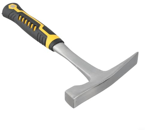 Marteau géologique robuste avec pointe pointue et tête plate pour exploration extérieure (B)