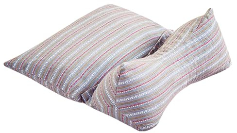 Almohadas de trigo sarraceno para dormir, almohada de cáscara de trigo sarraceno para dormir, soporte lumbar, cojín separable, suministros de ropa de cama para hombres, mujeres, adultos, durmientes