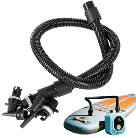 Paddle Board Pump Attachment | Paddleboard Inflator Tool Kit | Pontoon Inflator Hose Set,for Beach Lake Pool Camping Outdoor Pontoon Boat Surfboard Kayak